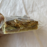 ベイク ルーム - ピーカンナッツバーの横から見た様子