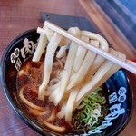 Ganso Nikuniku Udon - 極太い麺