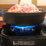 Shabushabu Sukiyaki Koshitsu Dainingu Tenkuu - コンロ