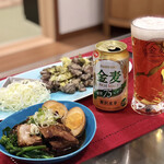 オー プティ ブション - 家呑みリヨン、Openです♡奥は、利衛門さんの炭焼き♪