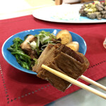 オー プティ ブション - やまと豚の角煮…990円／煮卵付き…1050円