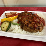 ナガタ店 - ハンバーグ弁当…800円