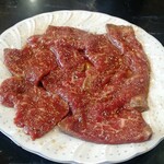 焼肉 済州 - ロース（900円）