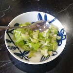 焼肉 済州 - タンに乗せる用の塩ネギ