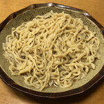 饗 くろ喜 - 持ち帰り「煮干しあぶらそば（2食入り）」1000円は具無し