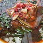 満州ニラら～めんの店 さかえや - 満州ニララーメン（大・アップ）