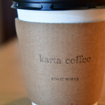 Karta coffee - Today's coffee@200円│テイクアウト利用：エチオピア
