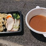 ラーメン 桃李路 - 海老つけ麺