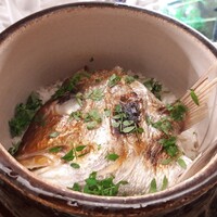 赤坂 菊乃井 - ⚫御飯「鯛御飯　木の芽」