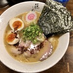 麺屋 藤しろ - 「鶏白湯特製ラーメン」(980円)