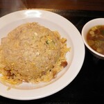 らーめんでぽっと - チャーハン(スープ付き) 700円