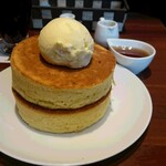 フライング・スコッツマン - 名物のホットケーキ