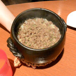 肉料理かなえ - 土鍋の牛ご飯