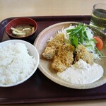 Aomi Shokudou - アジフライ定食620円