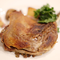 セ シュエット - ランチコース 2500円 の鴨もも肉のコンフィ