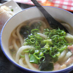 みろくの里 峠 - うどん350円