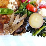 インディ庵 - この日のお弁当のおかず色々。