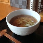 元祖 生そうめん めんめん - とりそうめん　450円