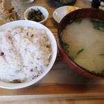 Gohan Tookashi No Ie Andantei - 五穀米？、お味噌汁