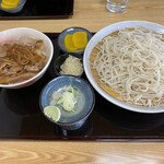 そば　ほし乃家 - 豚丼セット850円