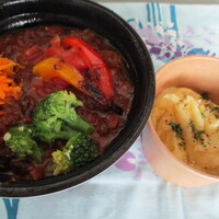 サクレフルール 日本橋 - ビーフストロガノフとマッシュポテト