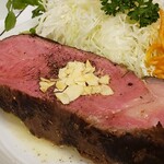 大衆ステーキ 肉の助 - プライムサーロインステーキ