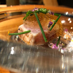 焼き鳥 とりら - 胸たたきポン酢ジュレ