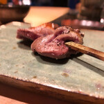 焼き鳥 とりら - ハツ