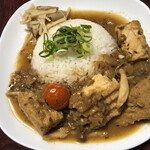 ヒラ ハラル フード - 厚揚げときのこの和出汁カレー