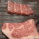 炭火焼肉屋台 たじま屋 - 塩ロースと塩ミスジ？