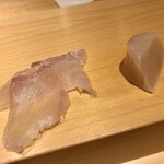 鮨 はしもと - 2020.3.  鮃と平貝