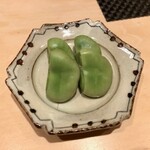 鮨 はしもと - 2020.3.  空豆