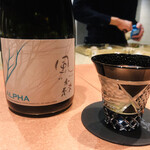 窯焼き割烹 黒泉 - 日本酒①風の森