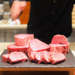 窯焼き割烹 黒泉 - 目の前でお披露目！