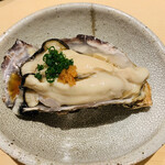 鮨 由う - 兵庫産生牡蠣  ポン酢で