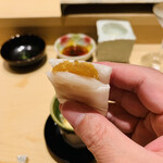 鮨 由う - 唐墨餅