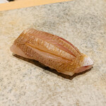 鮨 由う - 春子鯛 昆布締め