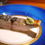 蒼 - 唐津大山鮮魚店より神経締め鰆のわら焼き