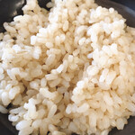 Yotteikanne - 日田産の五分精米の玄米ごはん♪