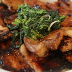 どんぴしゃり - テイクアウトの豚丼　アップ