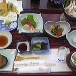 斎藤旅館 - 夕食はこんな感じでした。