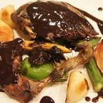 OGINO organic Restaurant - 【2011/10】スコットランド産雷鳥のロースト　ショコラ香るサルミソース（6500円）♪