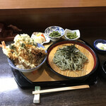 天平 - ざる天丼