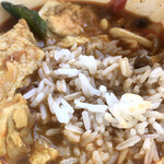 Spice&Dining KALA - ④面倒になってカレーにドボンｗｗ