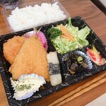 カフェテラスクゲヌマ - ミックスフライ弁当