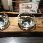 地鶏焼き鳥 かどまつ - 2004日本酒３種