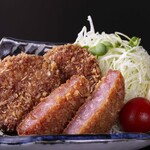 <Thick cut! ＞Old-fashioned ham cutlet (1 piece)