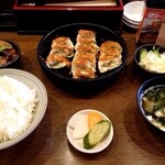鉄なべ - 餃子ランチ　ご飯大