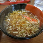 大衆中華 珍萬 - スープ代わり