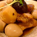 旬ダイニング鶴田 - テイクアウト　手羽と里芋の田舎煮